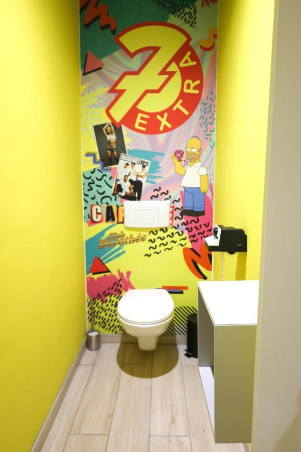 Capsule 90'S - Balneo - Sauna - Flipper - Billard - Netflix - Nintendo Switch & Jeux - Mons  Exterior foto